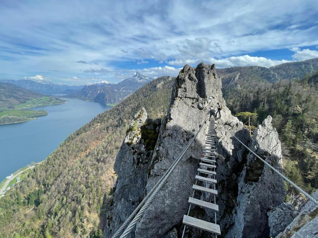 Ferienappartment Zum Gruenen Hirsch Bad Ischl Dış mekan fotoğraf